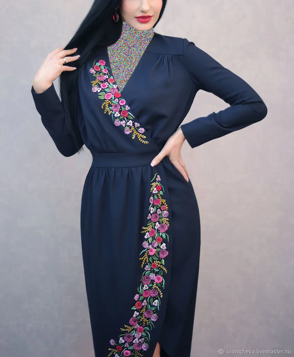 شومیز گلدوزی شده