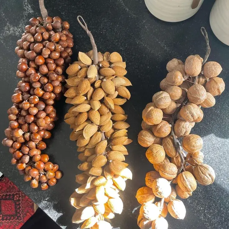 خشکبار آویز برای سفره عقد